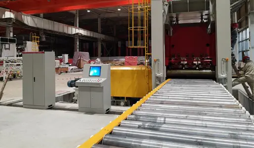 13 Rollen Planier maschine