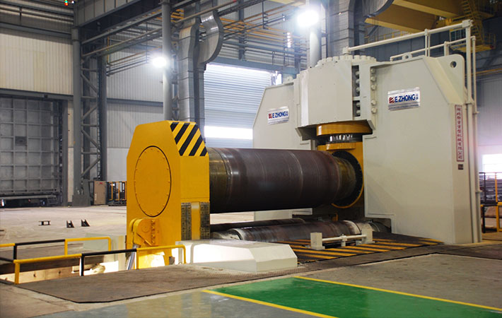EZHONG's Full Drive 3 Roll Plate Biegemaschine