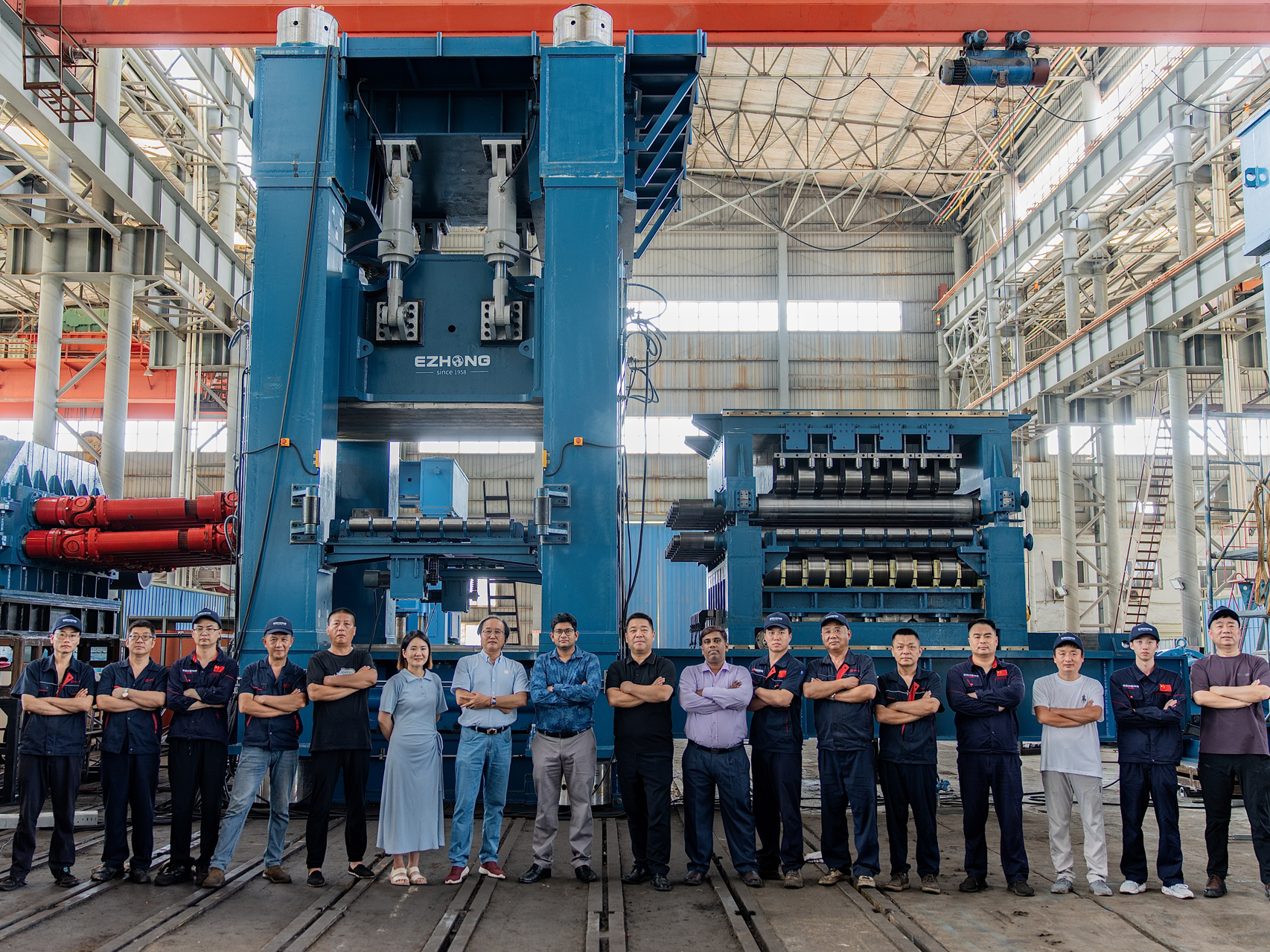 Die 40*1650 CNC 13r Heizplatten-Maschine wurde von EZHONG für JSL entworfen und hergestellt