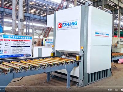 20x1000 11 Rollen Platte Nivel lier maschine